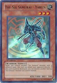 The Six Samurai - Yariza (RYMP-EN090) [Ra Yellow Mega Pack]