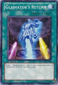 Gladiator's Return (RYMP-EN108) [Ra Yellow Mega Pack]