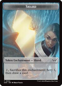 Shard Token (2) [Duskmourn: House of Horror]