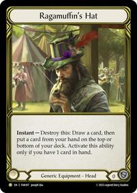 Ragamuffin's Hat (Golden) - FAB187 (FAB187) [Flesh and Blood: Promo Cards]