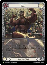 Boast - FAB189 (FAB189) [Flesh and Blood: Promo Cards]