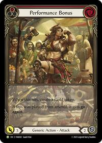 Performance Bonus (Red) - FAB202 (FAB202) [Flesh and Blood: Promo Cards]