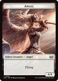 Angel // Treasure Double-Sided Token (2 // 15) [Commander: Duskmourn: House of Horror]