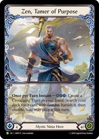 Zen, Tamer of Purpose - HER115 (HER115) [Flesh and Blood: Promo Cards]