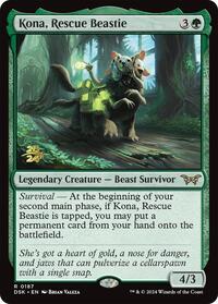 Kona, Rescue Beastie (0187) (187) [Prerelease Cards]