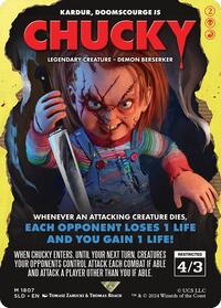 Chucky - Kardur, Doomscourge (1807) [Secret Lair Drop Series]