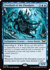 Overlord of the Floodpits (68) [Promo Pack: Duskmourn: House of Horror]
