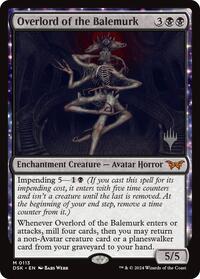 Overlord of the Balemurk (113) [Promo Pack: Duskmourn: House of Horror]