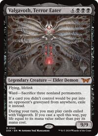 Valgavoth, Terror Eater (120) [Promo Pack: Duskmourn: House of Horror]