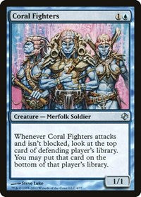 Coral Fighters (4) [Duel Decks: Venser vs. Koth]