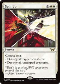 Split Up (32) [Promo Pack: Duskmourn: House of Horror]