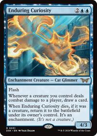 Enduring Curiosity (51) [Promo Pack: Duskmourn: House of Horror]