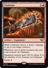 Chainsaw (128) [Promo Pack: Duskmourn: House of Horror]