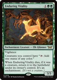 Enduring Vitality (176) [Promo Pack: Duskmourn: House of Horror]