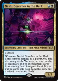 Nashi, Searcher in the Dark (223) [Promo Pack: Duskmourn: House of Horror]