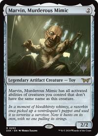 Marvin, Murderous Mimic (253) [Promo Pack: Duskmourn: House of Horror]