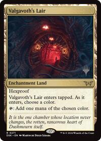 Valgavoth's Lair (271) [Promo Pack: Duskmourn: House of Horror]