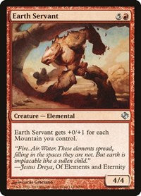 Earth Servant (60) [Duel Decks: Venser vs. Koth]