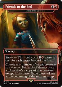 Friends to the End - Twinflame (1810) [Secret Lair Drop Series]