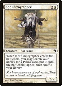 Kor Cartographer (13) [Duel Decks: Venser vs. Koth]
