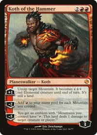 Koth of the Hammer (44) [Duel Decks: Venser vs. Koth]