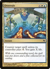 Overrule (32) [Duel Decks: Venser vs. Koth]