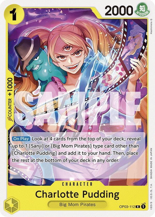 Charlotte Pudding (OP03-112) (OP03-112) [Starter Deck 20: YELLOW Charlotte Katakuri]