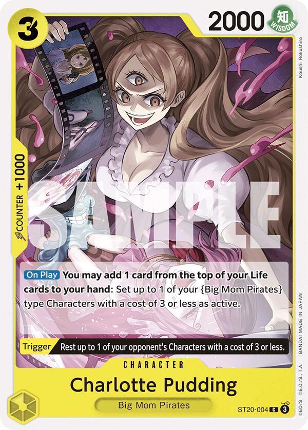 Charlotte Pudding (ST20-004) (ST20-004) [Starter Deck 20: YELLOW Charlotte Katakuri]