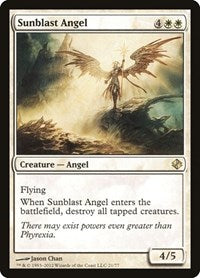 Sunblast Angel (21) [Duel Decks: Venser vs. Koth]