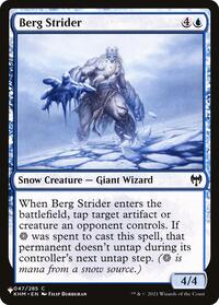 Berg Strider (047/285) [The List Reprints]