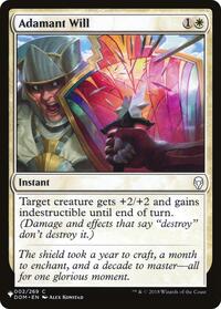 Adamant Will (002/269) [The List Reprints]