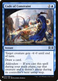 Code of Constraint (035/259) [The List Reprints]