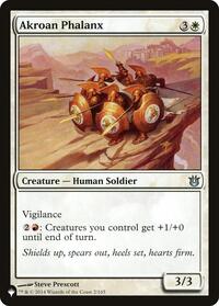 Akroan Phalanx (2/165) [The List Reprints]