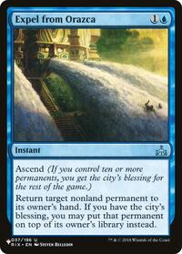 Expel from Orazca (037/196) [The List Reprints]