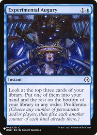 Experimental Augury (049/271) [The List Reprints]