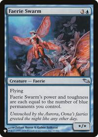 Faerie Swarm (37/301) [The List Reprints]
