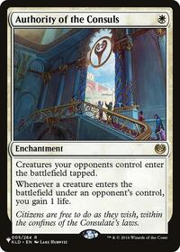 Authority of the Consuls (005/264) [The List Reprints]