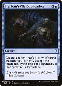Irenicus's Vile Duplication (078/361) [The List Reprints]