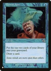 Mental Note (46/143) [The List Reprints]