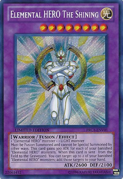 Elemental HERO The Shining (PRC1-ENV01) [2012 Premium Collection Tin]