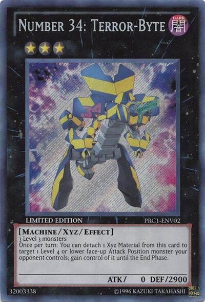 Number 34: Terror-Byte (PRC1-ENV02) [2012 Premium Collection Tin]