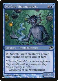 Merfolk Thaumaturgist (56/165) [The List Reprints]