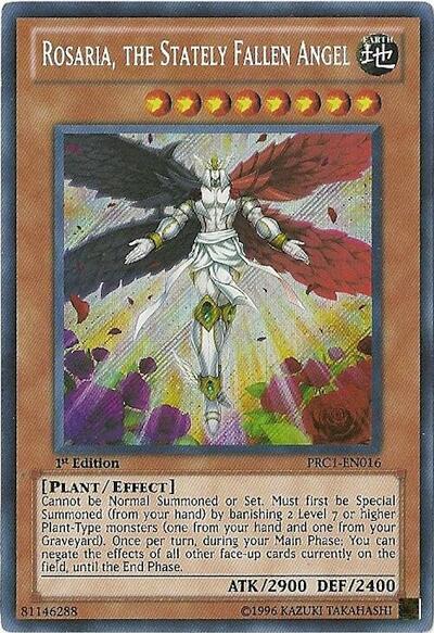 Rosaria, the Stately Fallen Angel (PRC1-EN016) [2012 Premium Collection Tin]