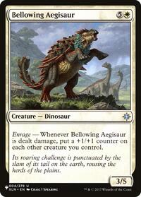 Bellowing Aegisaur (004/279) [The List Reprints]