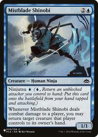 Mistblade Shinobi (020/156) [The List Reprints]
