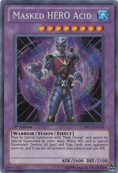 Masked HERO Acid (PRC1-EN018) [2012 Premium Collection Tin]