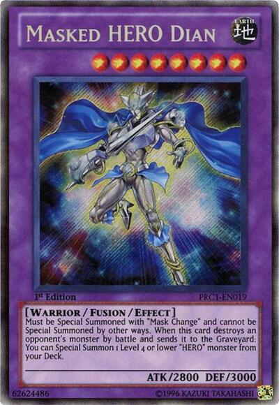 Masked HERO Dian (PRC1-EN019) [2012 Premium Collection Tin]