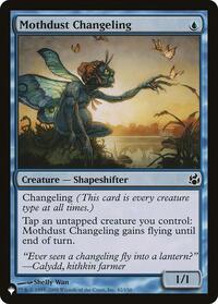 Mothdust Changeling (42/150) [The List Reprints]