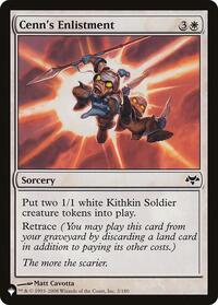 Cenn's Enlistment (3/180) [The List Reprints]