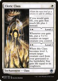 Cleric Class (006/281) [The List Reprints]